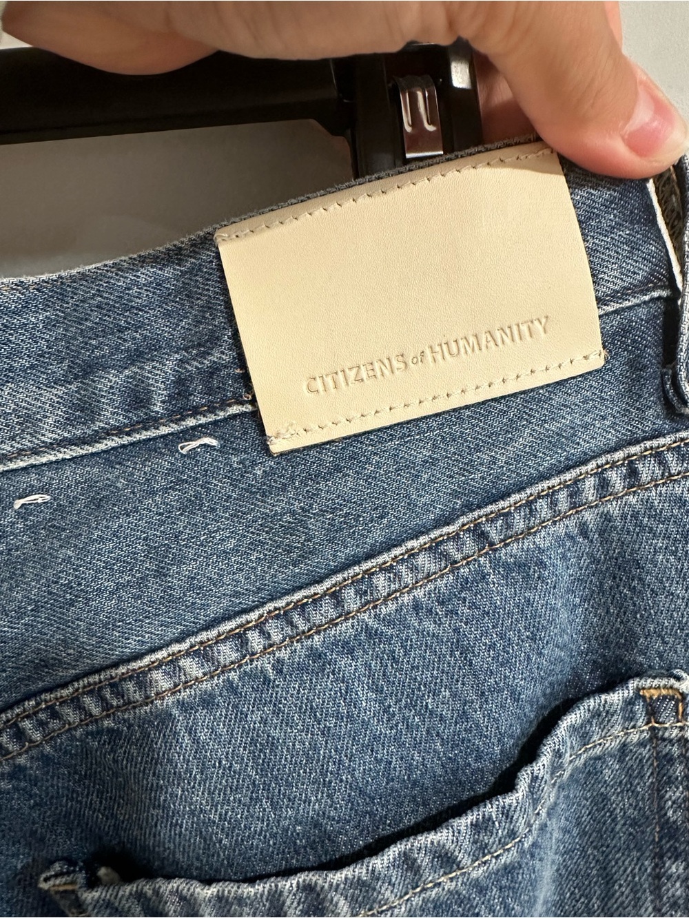 Citizens Of Humanity Annina High-Rise Jeans - Medium Blue Wash 25 Like New - Picture 6 of 9